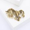 Enamel Eagle Brooches for Women Unisex Rhinestone Animal Bird Category Pins Event Party Backpack Decoration Clothes Accessories