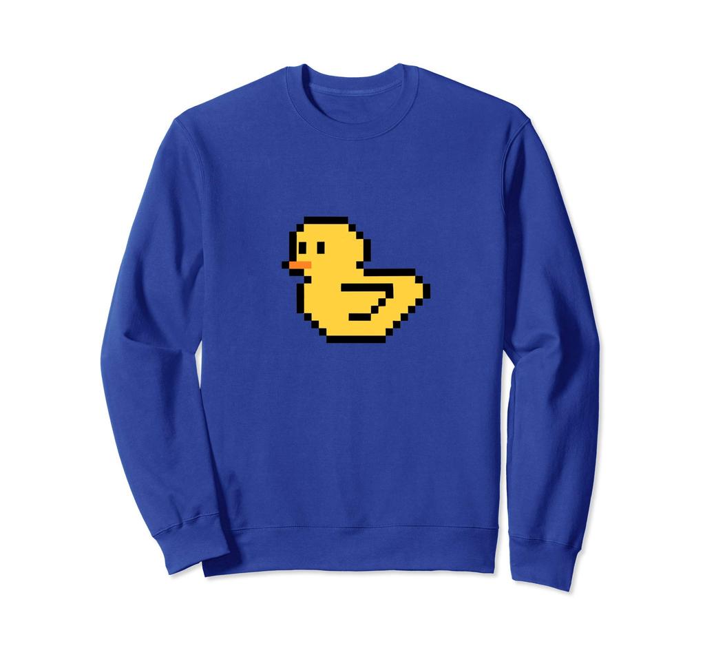 Cute Yellow Rubber Ducky Duck Graphic Sweatshirt