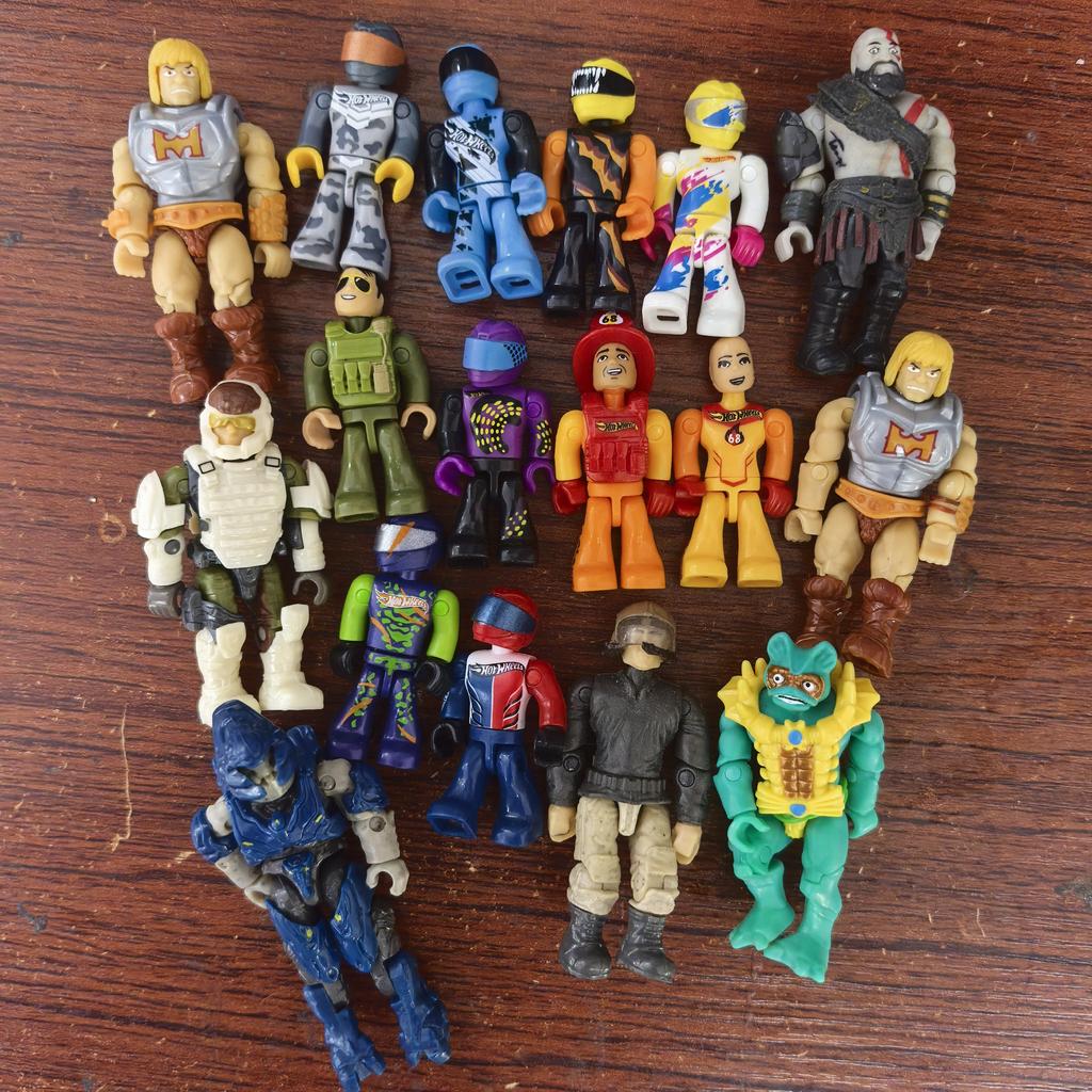 Originální kvalitní destiny dárek pro chlapce sběratelská hračka miminko The Bloks Figurky diy Mini Rytíř Hračky pro chlapce