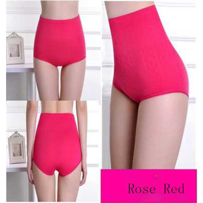 Women's Seamless High Elastic High Waist Tummy Control Body Shaper Briefs For A Flawless Silhouette