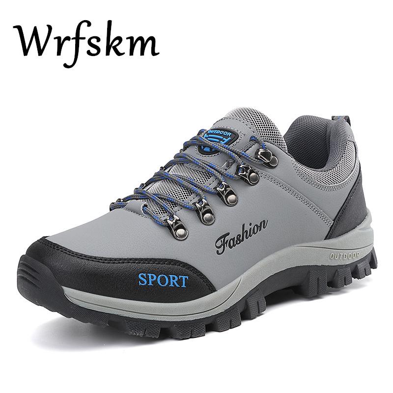 

Кроссовки для походов, мужские, для альпинизма, кроссовки для активного отдыха, кроссовки высшего качества для туризма, бега, треккинга, нескользящие, классические, удобные 46 серый