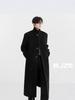 Men's Trendy British Mid-Length Woolen Coat