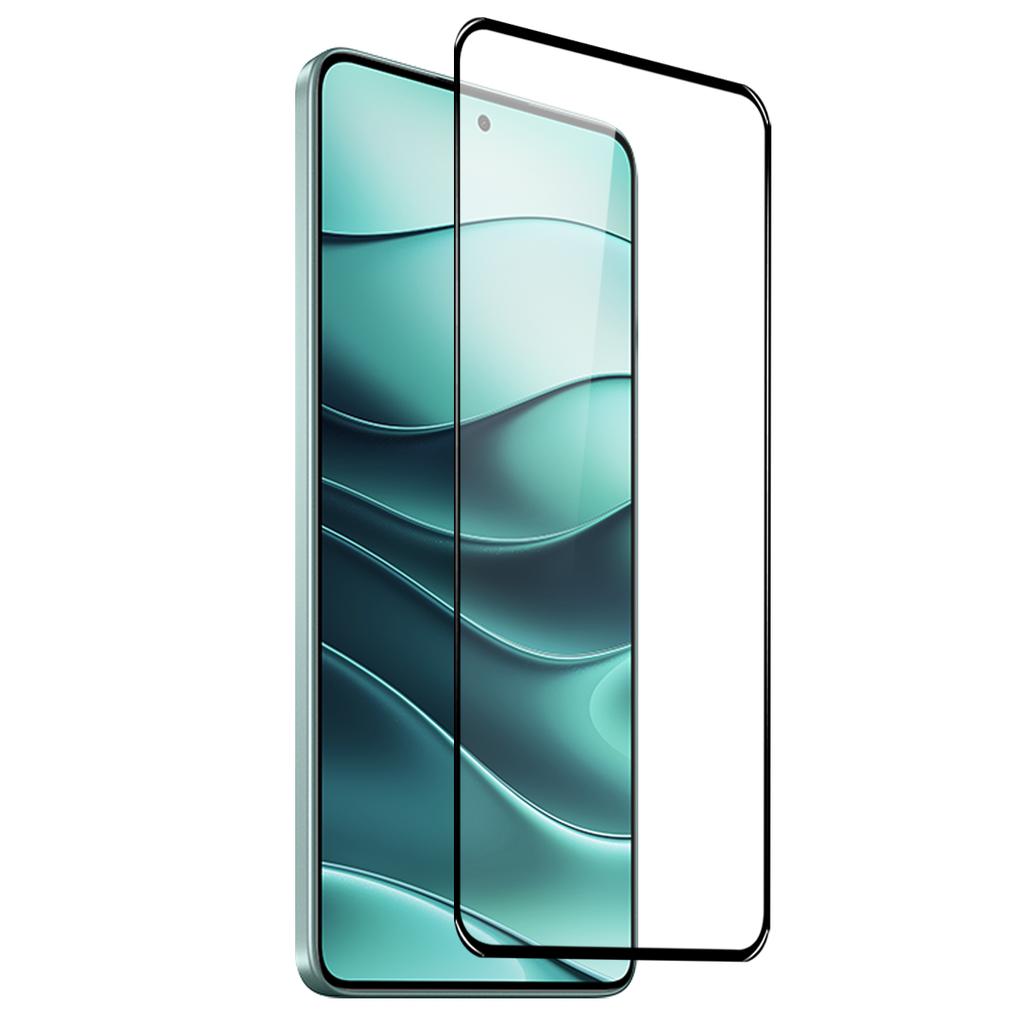 NORTHJO A+ For Xiaomi Redmi Note 14 5G/14 4G (163.25x76.55x8.16mm) Screen Protector High Aluminum-Silicon Film 0.3mm 2.5D,Black