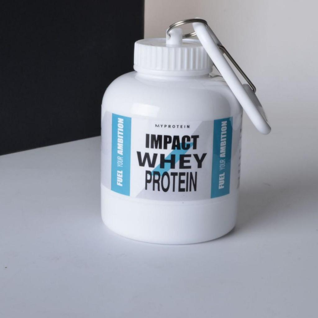 Tragbarer Proteinpulver-Spender: Kompakte Fitnessflasche aus PP-Material