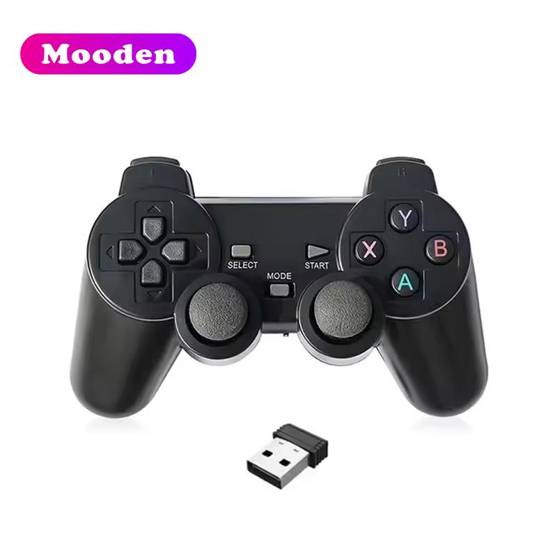 S USB OTG Type-C Converter Wireless Controller 2.4Ghz Gamepad Joystick for PS2/PS3 /Android TV BOX Phone