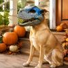 Parent Child Interactive Play Toys Realistic Dinosaur Mask, Moving Jaw Costume Mask for Human Theme Party Dress Up Supplies Pet, Novelty Cosplay