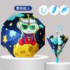 Umbrella Wholesale Cartoon Children's Umbrella Automatic Cute Long Handle Umbrella School Boys and Girls Kindergarten Sunshade Children's Umbrella