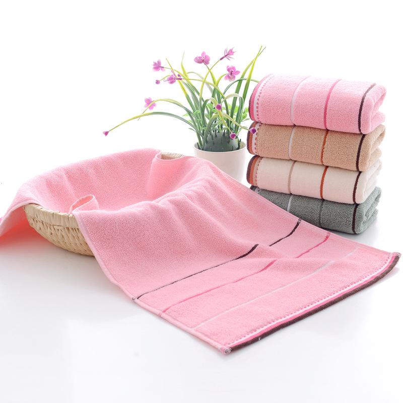 Soft, Absorbent Cotton Face Towel: Ideal for Men & Women, Embroidered Logo, Perfect for Adults