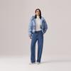 Levis Winter Warm Series Simple Comfortable Stylish Casual Versatile Hooded Down Jacket Women Outerwear 0051D-0001
