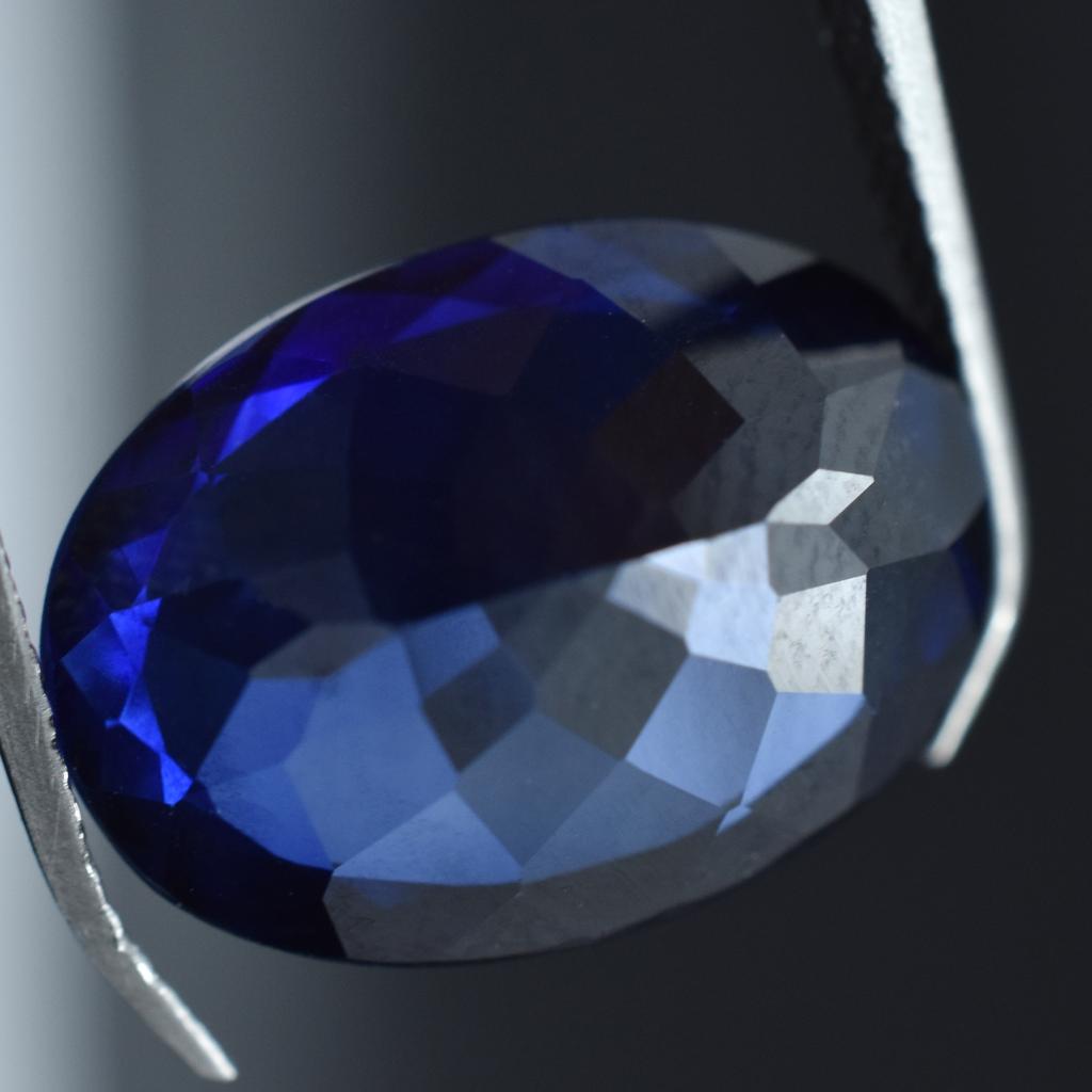 Natural Blue Tanzanite Loose Gemstone 7.05 Ct Oval Cut Jewelry Grade for Jewelry Making and Crafts