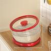 Modern Clear Cereal Dispenser Offering Hygienic Dry Food Preservation Solution