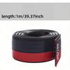 1PC 1m/39.37inch Door Bottom Seal Strip Under Door Weatherstrip Sealing Strips Draft Stopper Door Seal Anti-Cold Gap Blocker Win