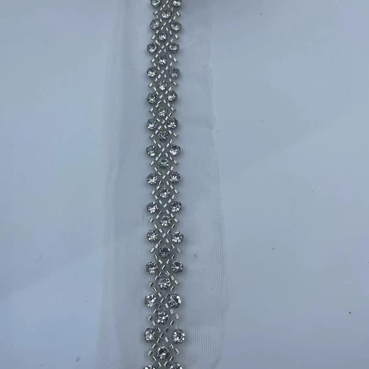 Coco Style Gold Rhinestone & Pearl Beaded Nail & Hat Accessories