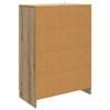 Artisan Oak Sideboard 25.98 x 13.58 x 36.22 in Particleboard