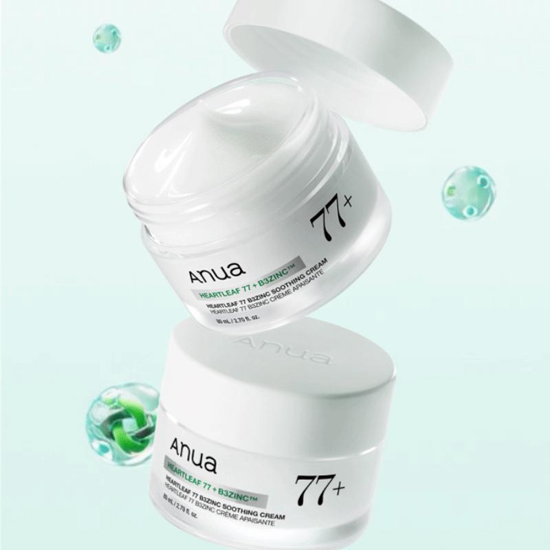 [Anua] Heartleaf 77 B3ZINC Soothing Cream 80ml