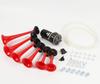 Musical Air Horn Red for 12V Cars 6-Bar (Godfather)