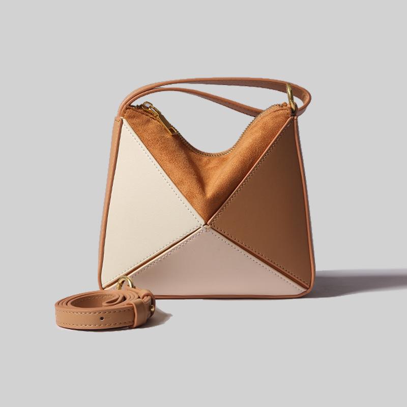 Spot Neues Nischen-Design Türkischer Stil Faltbare Dreiecks-Tasche Handgehaltene Einzelne Schulter Umhängetasche