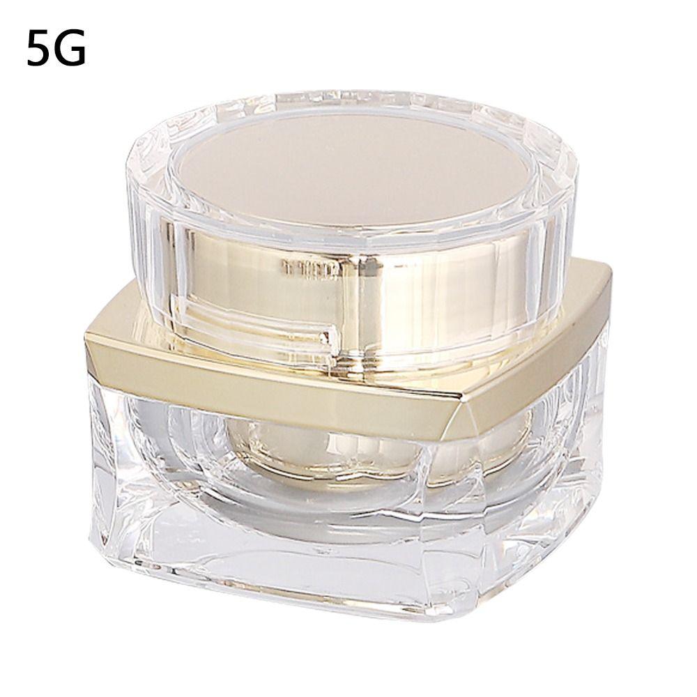 5g 10g 20g 30g 50g Transparent Face Cream Bottle Refillable Cosmetic Container