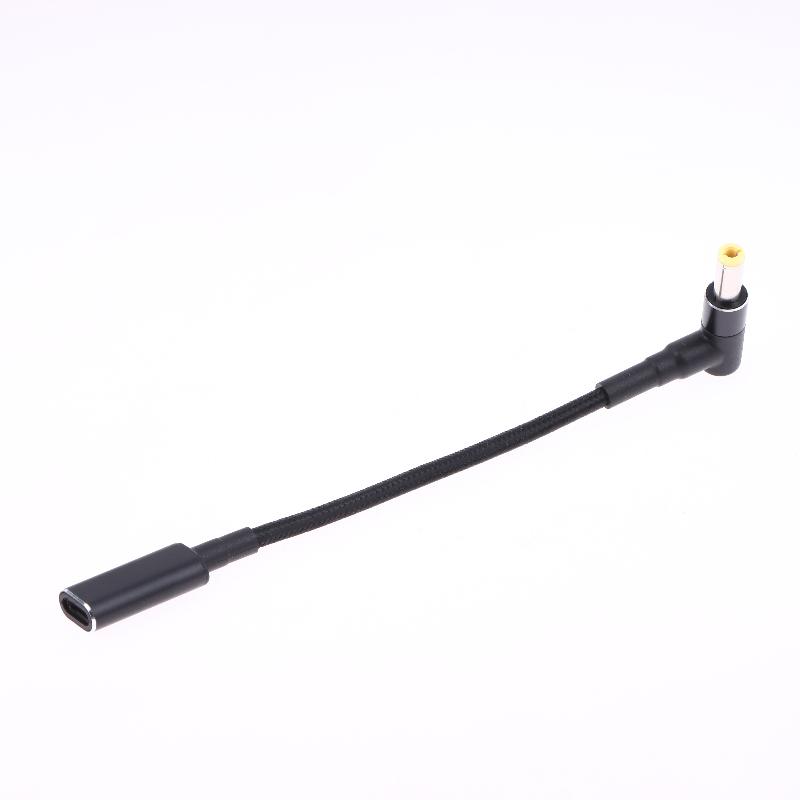 1/10/11Pcs Power Adapter Cable Cord 100W Usb Type-C Universal Laptop Charger For Notebook Charging Jack