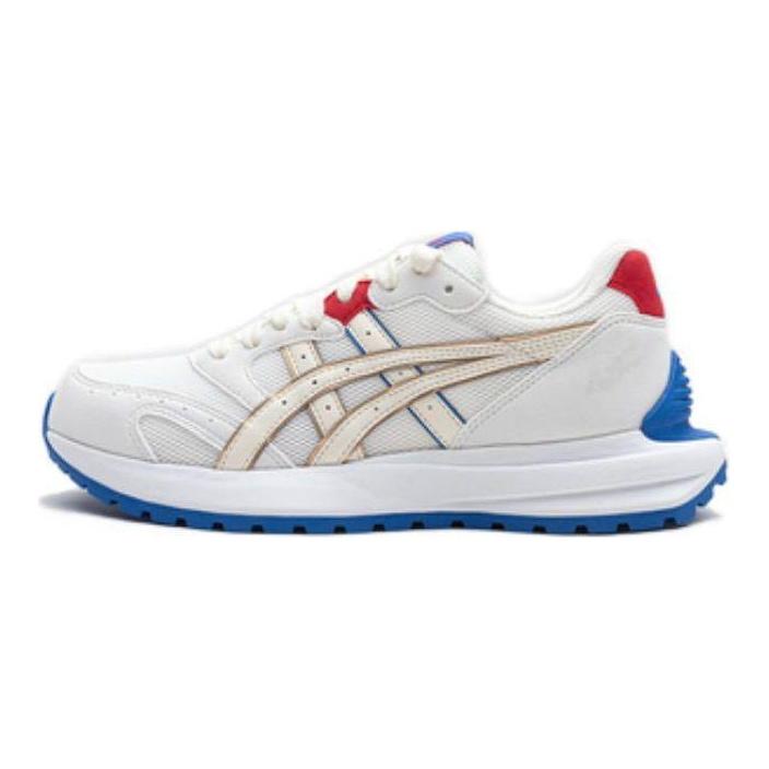 Asics Tarther Sc Lightweight Breathable Running Shoes Kids Sneaker White Blue 1204A128-101