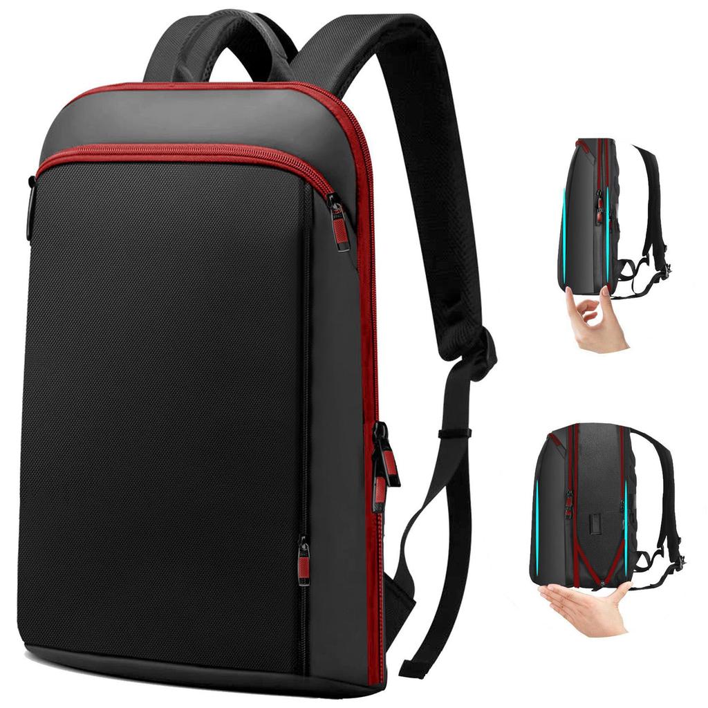 15-16 Inches Expandable Backpack Multifunctional Backpack Computer Bag Leisure Travel Bag School Bag