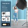 300W LED Studio Photography Light with Deep Parabolic Softbox