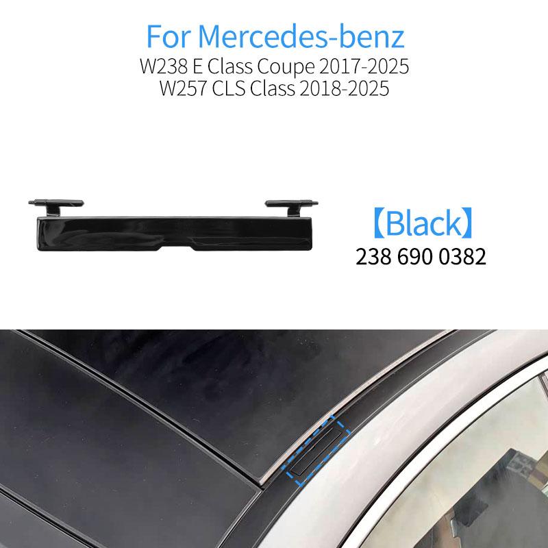 Car Roof Rail Molding Trim Roof Luggage Rack Cover Plate Accessory For Mercedes Benz E CLS Class Coupe CLS350 CLS300 E260 E300