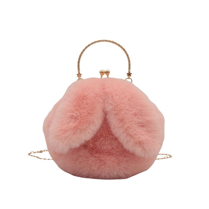 Popular Popular Plush Bag Women'S Autumn And Winter Texture Women'S Portable Plush Bag Chain Messenger Bag