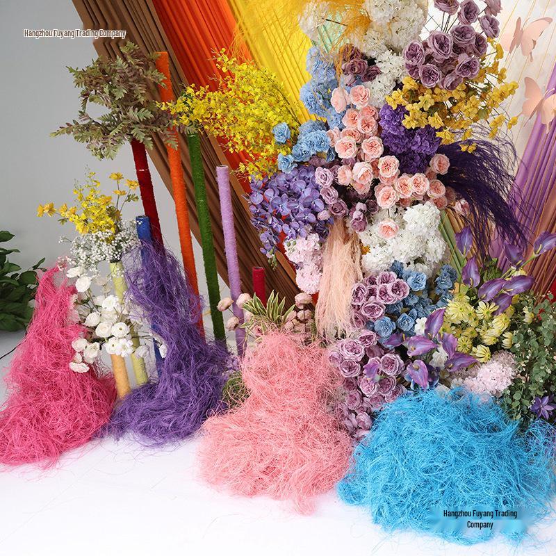 Raffia Linen Thread for Wedding, Holiday, and Floral Decor