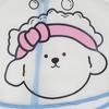 Pet Cloak Adjustable Pet Haircut Cape Waterproof Cartoon Print Design Dog Grooming