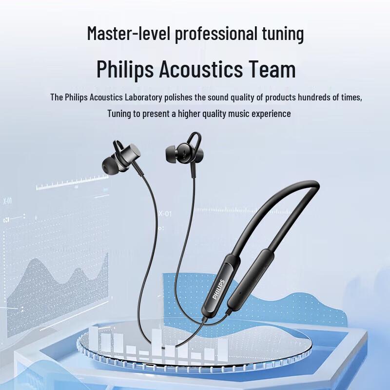 Philips TAN1120 Wireless Neckband Bluetooth Earphones