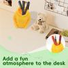 The Desktop Can Accommodate All Kinds Of Stationery, The Yellow Sweater Storage Rack, The Sweater Pen Holder Desktop Ornaments Are Matched