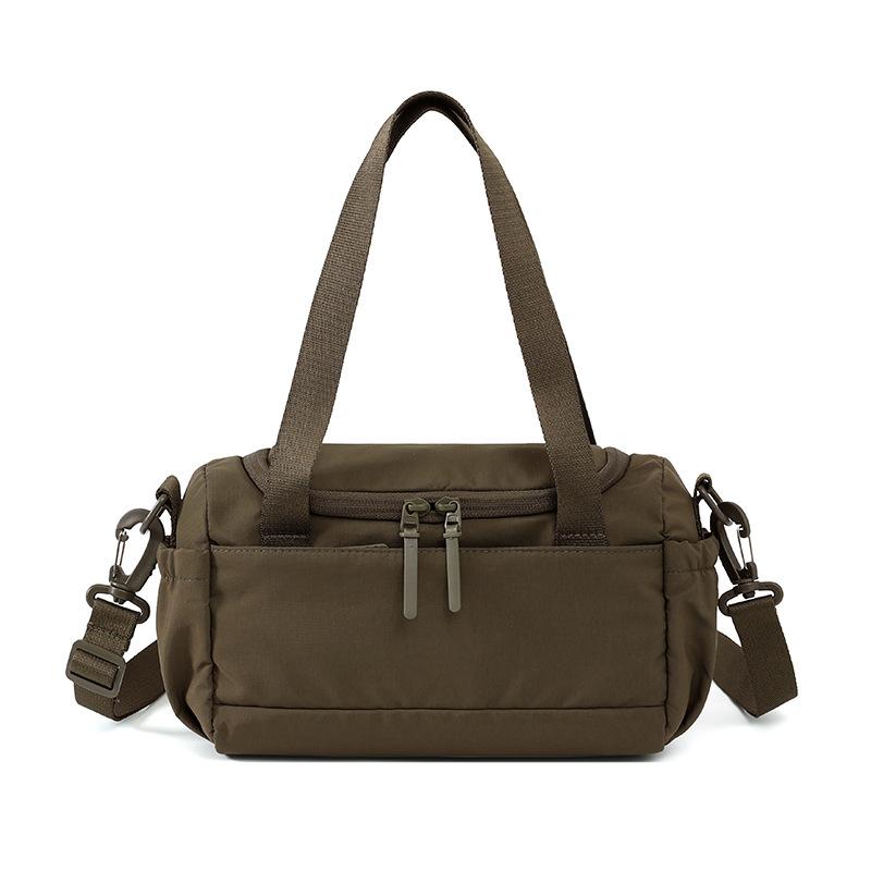 Large Capacity Shoulder Bag Solid Color Crossbody Bag
