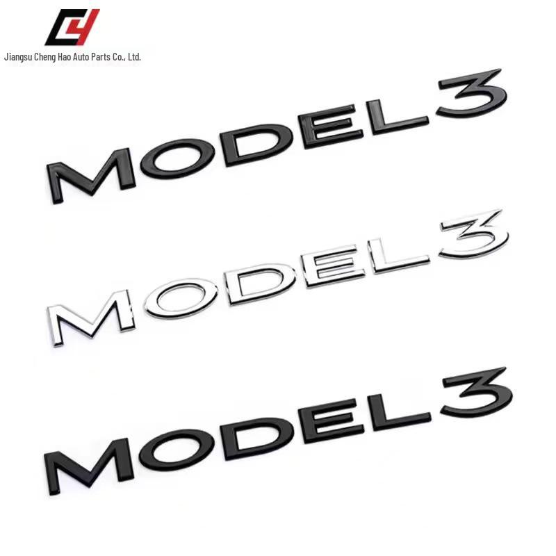 Tesla Model Y & 3 Front/Rear Trunk English Letter Logos Sticker