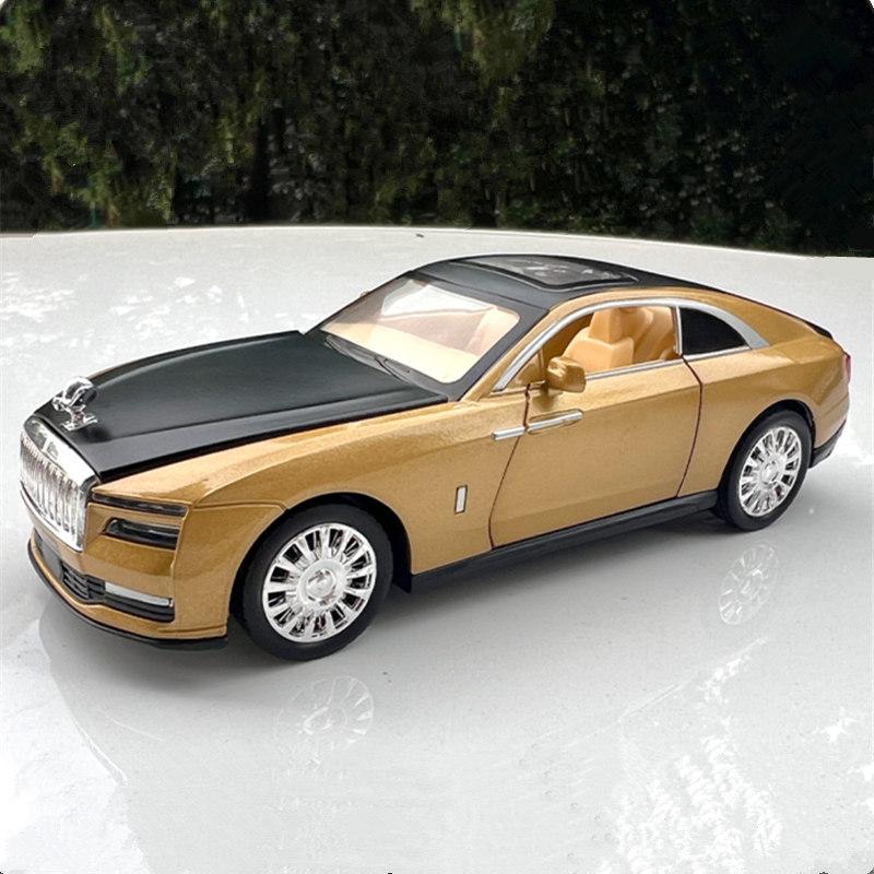 1/32 Rolls-Royce Spectre New Energy Car Legierungs-Luxusauto-Modell Diecast & Spielzeugfahrzeug Metallauto-Modell Simulation Sound und Licht Kindergeschenk