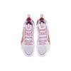 Li Ning SONIC Ultra Cushioning Slip Resistant Abrasion Resistant Mid top Basketball Shoes Men's White Red ABAS145-9