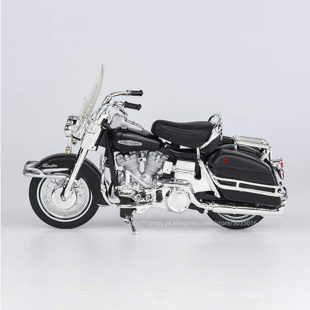 Maisto 1:18 New Style Harley-Davidson 2009 Fxdfse 1966 Flh Electra Glide Alloy Motorcycle Model Toy Car Collection