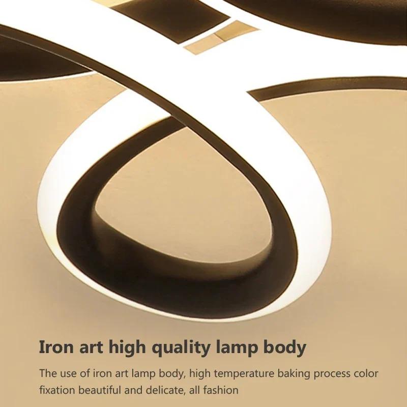 Modern Aisle Light LED Ceiling Lamp For Corridor Stairs Entrance Square Kitchen Minimalist Style Lights Indoor Lighting Fixtures