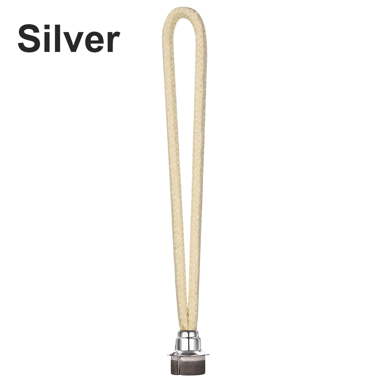 

0.71 Inch Diffuser Aromatherapy Decorations Air Tightly Control Fragrance Lamps Wick Catalytic Burner Oil Lamp Wick Replacement срібний