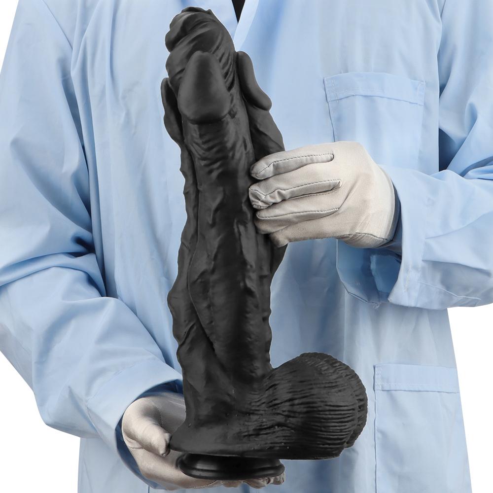 Extra Large Silicone Dildo Anal Dildo Butt Plug Fisting BDSM Gay Sex Toy Big Dick Realistic Penis Strap On Cock
