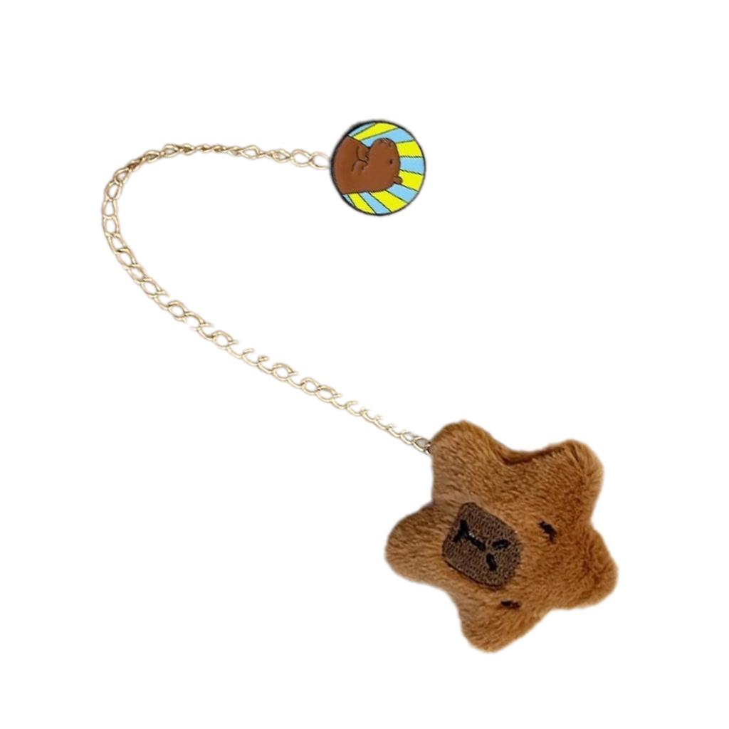 Delicate Cartoon Capybara Lapel Pin Unique Brooch Fashion Accessories Capybara Badge Pin Perfect Gift for Birthdays