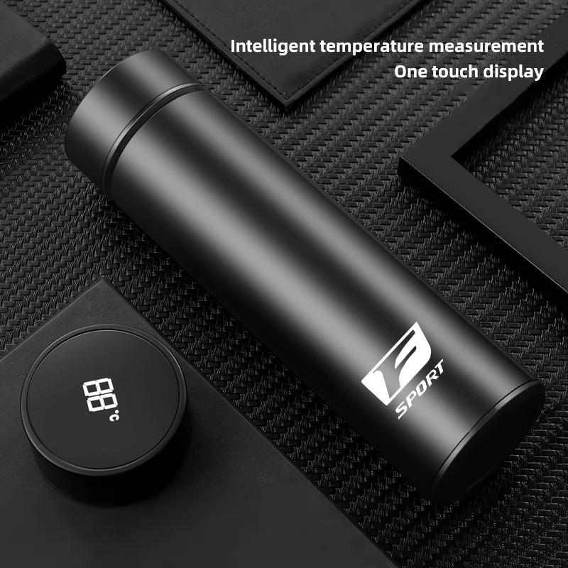 500ML Inteligentní termoska Nerezová vakuová láhev Pro Lexus LX470 NX300 ES300h IS350 IS200 NX GX460 IS300h GS300 UX RX300