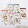 Scrapbooking Decorative Sticker Scene Sticker Water Resistant PET Sticker for Laptop Journal Phone Case Photo Album