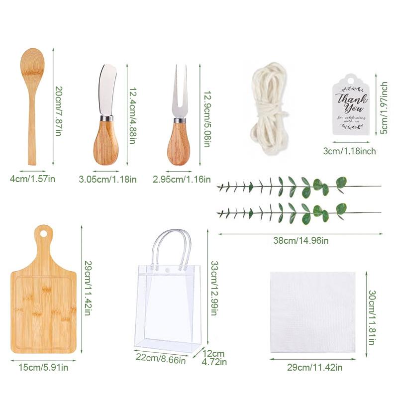 

1Set Wood Decorative Durable Wedding Souvenirs Delicate Touch Holiday Gifts Souvenir Gift Kitchen Cooking