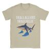 Trallallero Trallala Funny Shark Meme TShirt Summer Pure Cotton T Shirts for Men Trending Casual Tee Shirt Sleeve Basic Tops