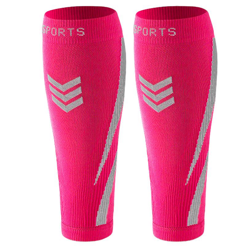 

Спортивные компрессионные внутривенные носки для икр, сильное давление, моделирующие, тонкие, эластичные компрессионные носки, гетры для икр one size fits all розовый