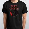 Vintage Alice Cooper Kreisgesicht Unisex T-SHIRT S M L XL XXL 3 4 XL Schwarz