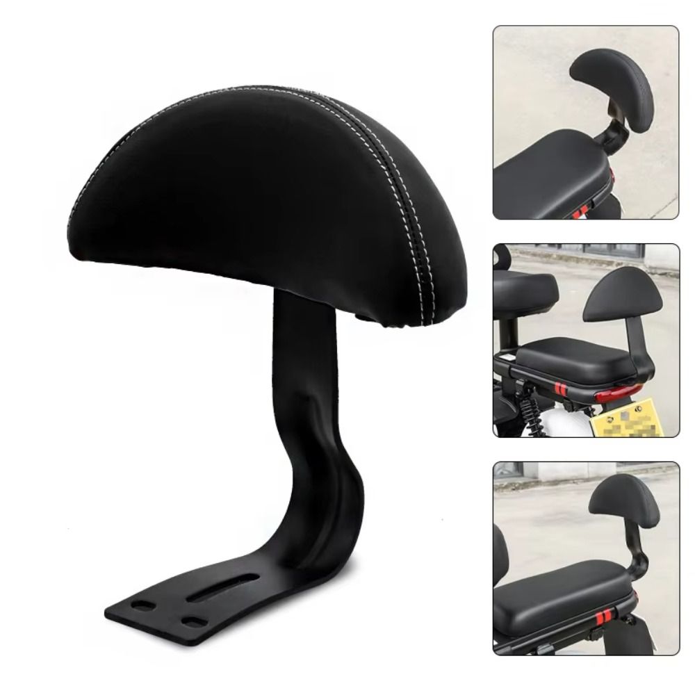 Non-slide Children Bike Seats Waterproof Electric Scooter Rear Backrest Rear Seat Backrest Ride