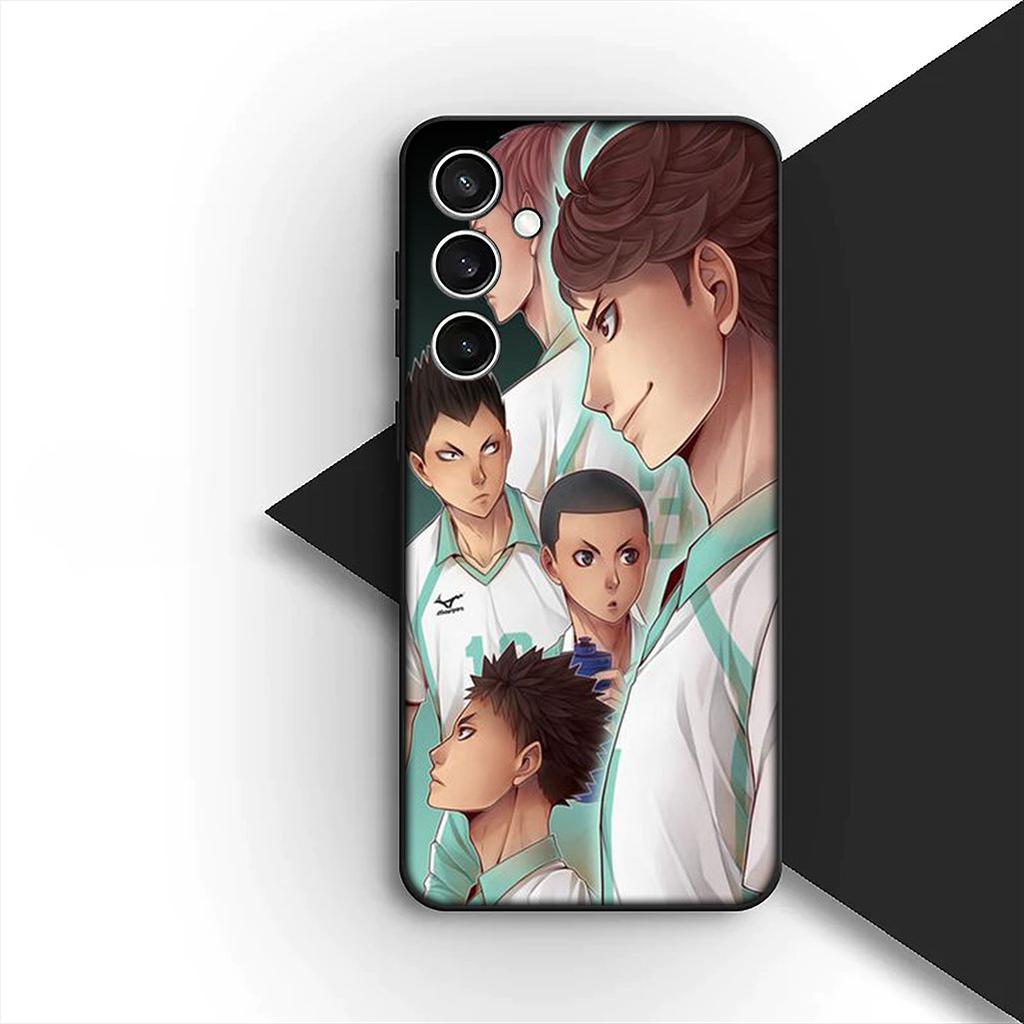 Cover for Samsung Galaxy S10 S8 S9 Plus A33 A34 A31 70 A71 A72 Note 20 9 8 S10E Phone Case Toru Oikawa Haikyuu Hinata Shoyo