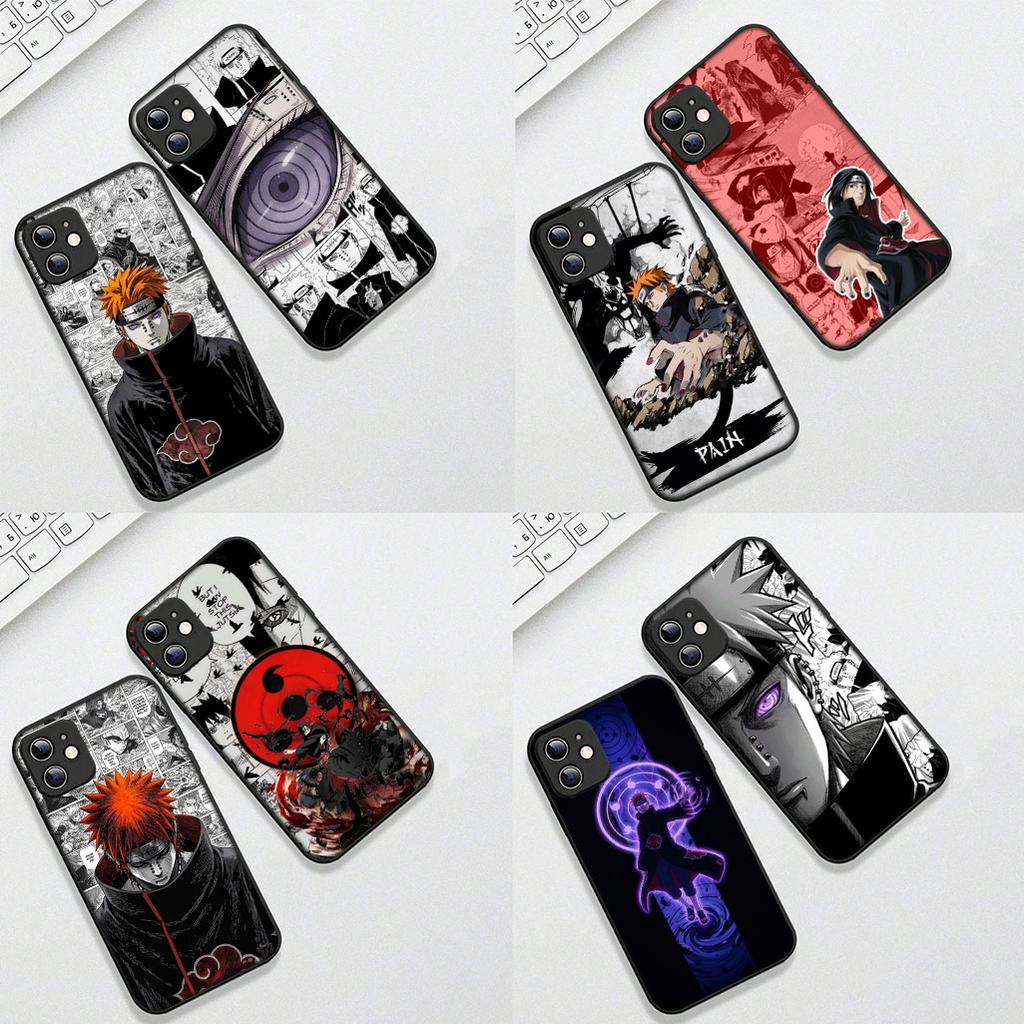 Cover for Samsung Galaxy S20 S22 S21 FE Ultra Plus A07 A17 A15 A16 A25 A57 A37 Phone Case Comics Pain Narutos Itachi Uchiha
